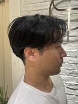 ヨシザワインク プレミアム 横浜 桜木町店(YOSHIZAWA Inc. PREMIUM)&nbsp;ツーブロックワンカールパーマ