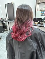 ログ(L.O.G) カット+グラデーションカラー+トリートメント【那覇】