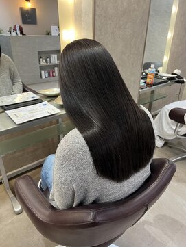 フラッグ 九大学研都市店(Flag) 艶髪☆ダークグレー☆髪質改善