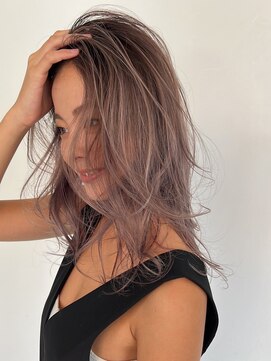 エレメント 五反田店(EREMENT) 着物/メルティカラー/似合わせカット/ウェーブミディアム/五反田