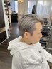 【人気No,5】メンズカット＋ブリーチダブルカラー＋メンズ専用3STEPヘアケア