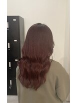 オーク 恵比寿(OAK) コーラルピンク 波巻きヨシンモリスタイル