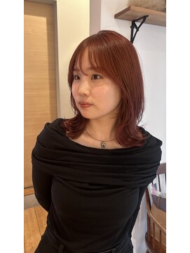 ガーランド (Garland) ☆暖色カラー/ピンクベージュ/前髪/レイヤーカット/原宿神宮前