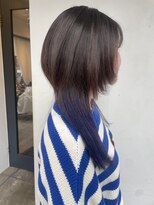 ヘアーメイクパウダー 天王寺寺田町店(Hair make powder) 大人可愛い20代30代40代小顔ロングウルフレイヤーインナーカラー