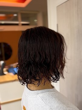 ピュア ハーツ 西尾店(Pure Hearts) 着物/フェミニンロング/似合わせカット/ウェーブミディアム/西尾