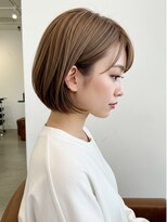 エル 新小岩(elu)&nbsp;美髪/ワイドバング/レイヤーカット/くすみベージュ/新小岩駅