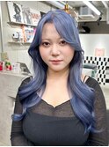 縮毛矯正履歴◎髪質改善ダブルカラーカット【神栖美容室】