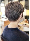 #ショートパーマ#白髪ぼかし#金沢文庫FLOOR八木
