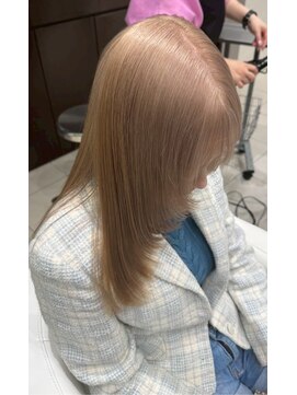 アース 大曽根店(HAIR&MAKE EARTH) ブリーチリタッチ＋カラー＋トリートメント