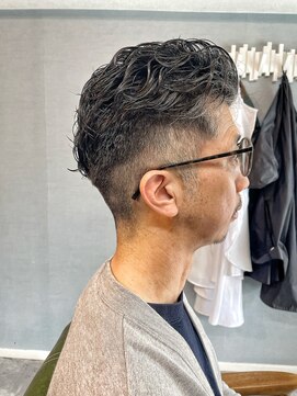 グリードヘア(GREED HAIR) 刈り上げ×フルバックパーマ