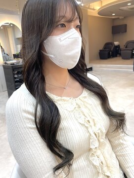 エル 新小岩(elu) ☆ブリーチ無しでも叶う透明感オリーブベージュ☆