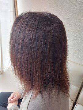 ヘアカラー専門店 キレイ シルクリタッチカラー/白髪染め 約2cm程 シャンプー＆ドライ込み