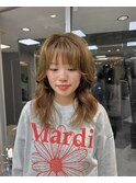 ブリーチなしダブルカラー/オリーブベージュ
