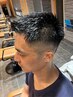 カット＋クールシャンプー＋眉カット　￥6,600