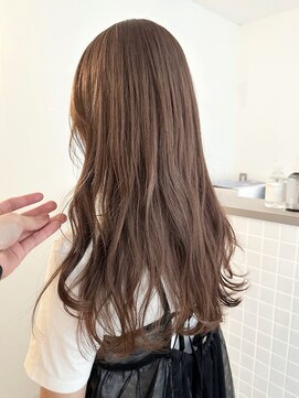 トゥコ(tuco) ブリーチ1回　艶カラー　モカブラウン　透明感カラー　ブラウン