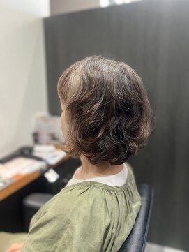 アミックス Hair&Make Amix KOKUSAIHOTEL くせ毛を活かした【似合わせカット】