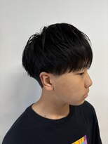 イッヒ 茅ヶ崎(IHHI)&nbsp;黒髪ナチュラルマッシュ/ブルーブラック