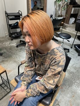 オリ(oli) ダブルカラーで作るじゅわっとオレンジ