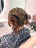 ガーリースタイル/心斎橋/ヘアメ/セットサロン