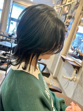 ヘア メイク ココ(hair make coco) エアリーウルフ(*´▽｀*)
