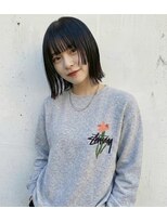 テーラヘアー 幕張本郷店(TELA HAIR)&nbsp;パツっと切りっぱなしボブ