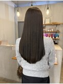 オリーブブラウン艶髪髪質改善レイヤー