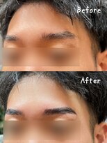 パルファンフォーメン(PARFUM for MEN ikb.east)&nbsp;メンズ眉毛パーマ