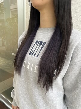 トータルビューティーサロン トップスタイル インナーカラーでチラ見せオシャレに