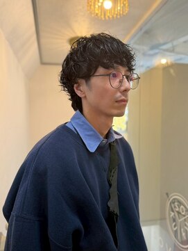 メンズカット バイ ソイクフ(メンズカット by SOY-KUFU) 20代30代40代◎マッシュレイヤー韓国風スタイルニュアンスパーマ