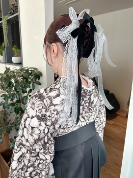 ソース(SOURCE) 卒業式ヘアセット