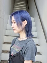 プネル 渋谷(PUNEL)&nbsp;ブルー　ケアブリーチ　渋谷