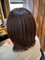 ヘアリゾート粋 トゥジュ 池袋東口店(tujuh)&nbsp;くびれミディ/ココアブラウン
