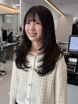 ザザ ZA/ZA 茗荷谷 ワンカールで可愛いフェイスレイヤー【茗荷谷美容室】