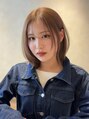 アスター 天神大名店(Aster) 小顔に見せるくびれヘアで大人可愛く!(福岡/天神)