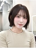 【yuuka】レイヤーボブ　ミディアムレイヤー　似合わせカット