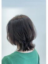 ヘアサロン アティリー(Hair Salon Attirer) 西梅田/ボブ/グレーベージュ/白髪ぼかし