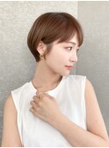 ナチュラルショート/ショートボブ/韓国/顔周り/20代30代40代50代