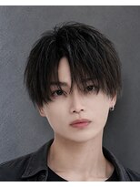 メンズリュール 心斎橋(Men's Lueur.) 波巻きパーマ クロップスタイル ツーブロックマッシュ パーマ