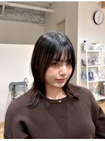 リエート 四条河原町(Lieto) レイヤーカット学割10代20代コーンロウミディアムレイヤー
