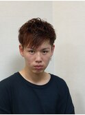 セットも楽々!!ナチュラルツーブロック
