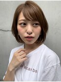 【佐藤健太郎】大人かわいいシースルー小顔レイヤーボブ