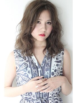 メアリー バイ メリー(marry by merry) 【立町メアリー】☆アッシュベージュ＆ふわふわセミディー☆