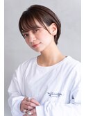 mowen 南堀江ウェットスタイリング×くびれショート×大人可愛い