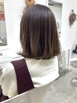 フォーク FOLK&nbsp;【FOLK】サロンスタイル・ナチュラル外ハネボブ♪