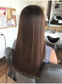 スパでまとまる髪へ