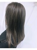 ハイライト/シルバー/グレー/グレージュカラー