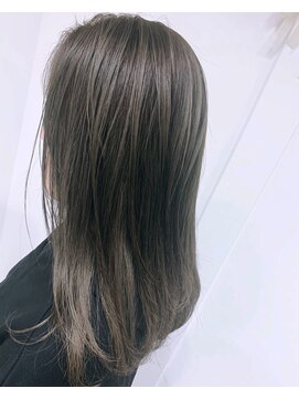 ロアールメイ(LOAOL mei) ハイライト/シルバー/グレー/グレージュカラー