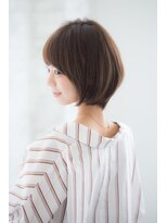 ジョエミバイアンアミ(joemi by Un ami)&nbsp;joemi新宿　大人かわいい　丸みのあるショートボブ　 花野