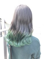 サイ(sai)&nbsp;グリーン裾カラー