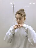 【色気をまとう】モテカジュ　お団子アレンジ